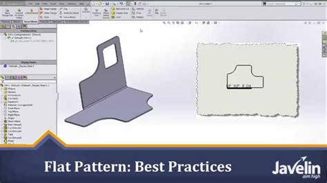 creating a sheet metal part from a flat solid|flat sheet metal templates.